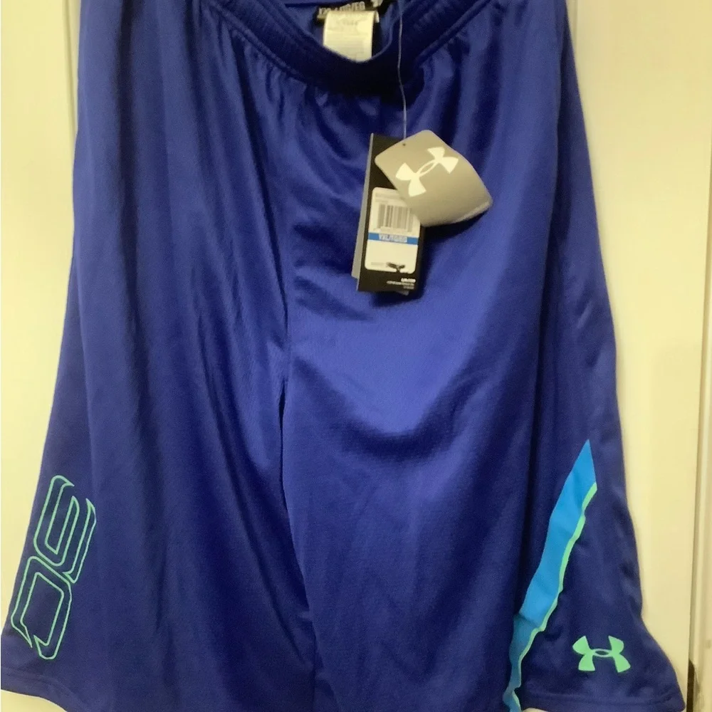 NWT Boy’s Under Armour Seth Curry Heat Gear Shorts